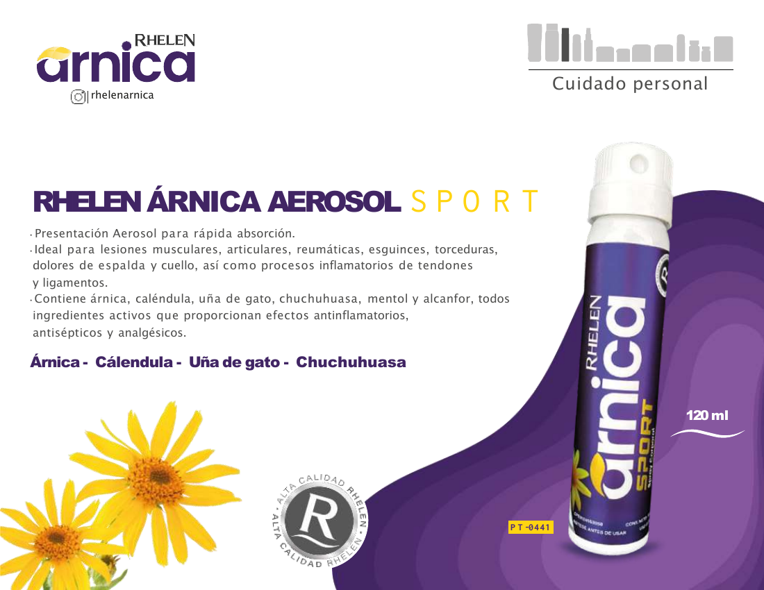 Rhelen Árnica Aerosol Sport
