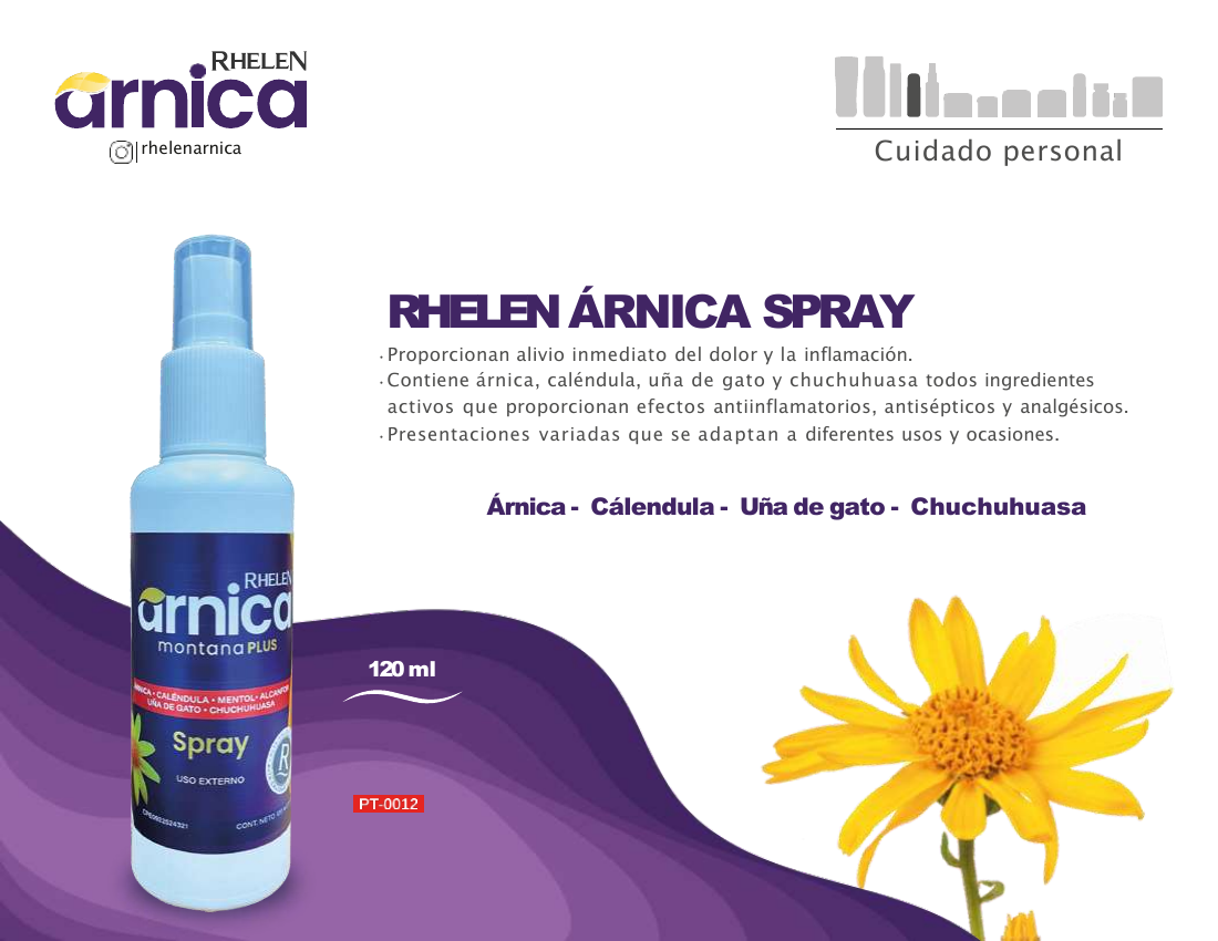 Rhelen Árnica Spray